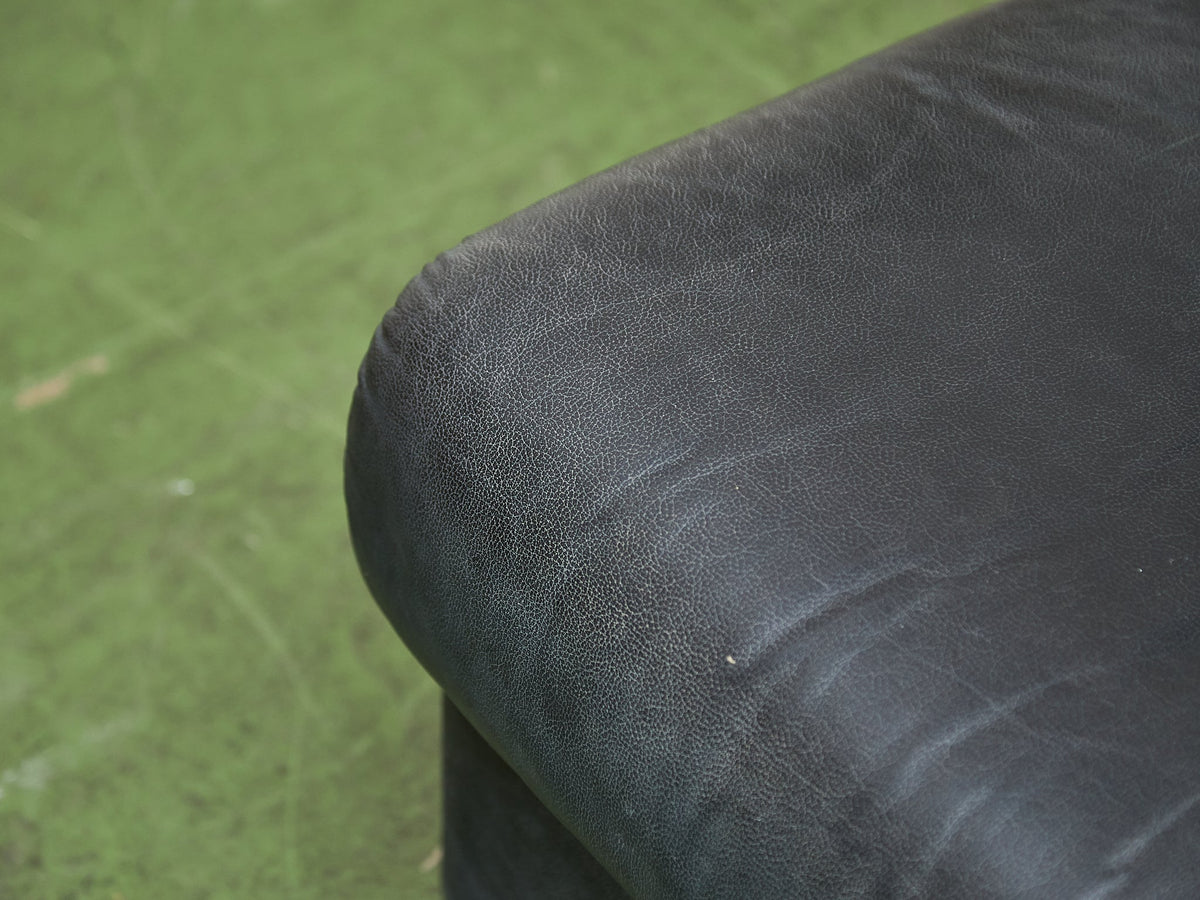 Leather 1970’s Plinth Ottoman