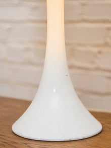 Tulip Base Vintage Lamp Black Shade