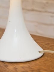 Tulip Base Vintage Lamp Black Shade