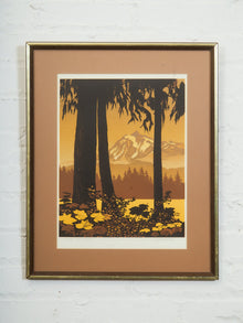 1970’s Forest Serigraph artwork