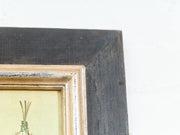 Vintage Portrait of a Plains Warrior Matted & Framed Lithograph