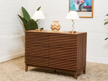 Compact Slat 6 Drawer Dresser