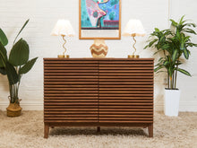 Compact Slat 6 Drawer Dresser