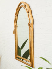 Gilt Arch Mirror with Scalloped Silhouette