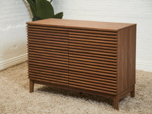 Compact Slat 6 Drawer Dresser
