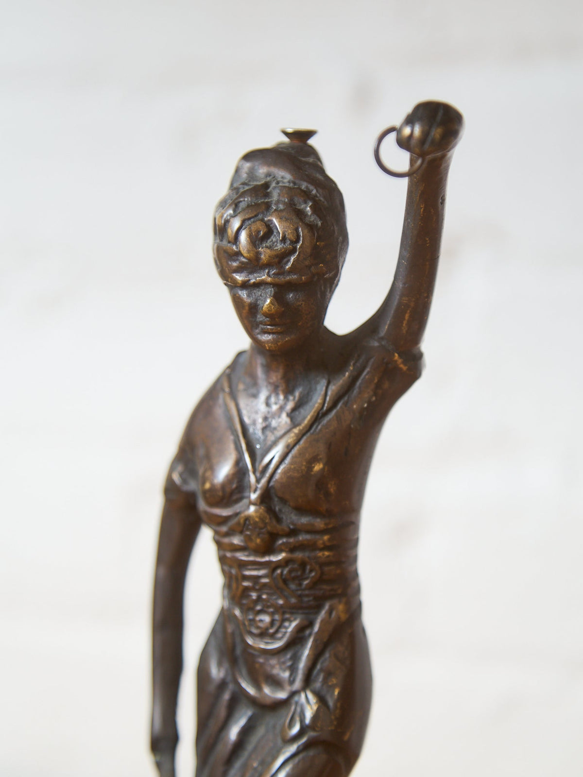 Lady Justice in Bronze Sculpture #1