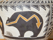 Native Shy-Yai-Zta Romero Vase Acoma Pueblo, New Mexico.