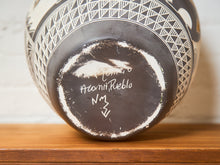 Native Shy-Yai-Zta Romero Vase Acoma Pueblo, New Mexico.