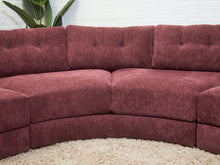 Harlow Sectional in Plum