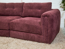 Harlow Sectional in Plum