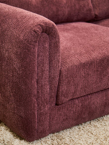 Harlow Sectional in Plum
