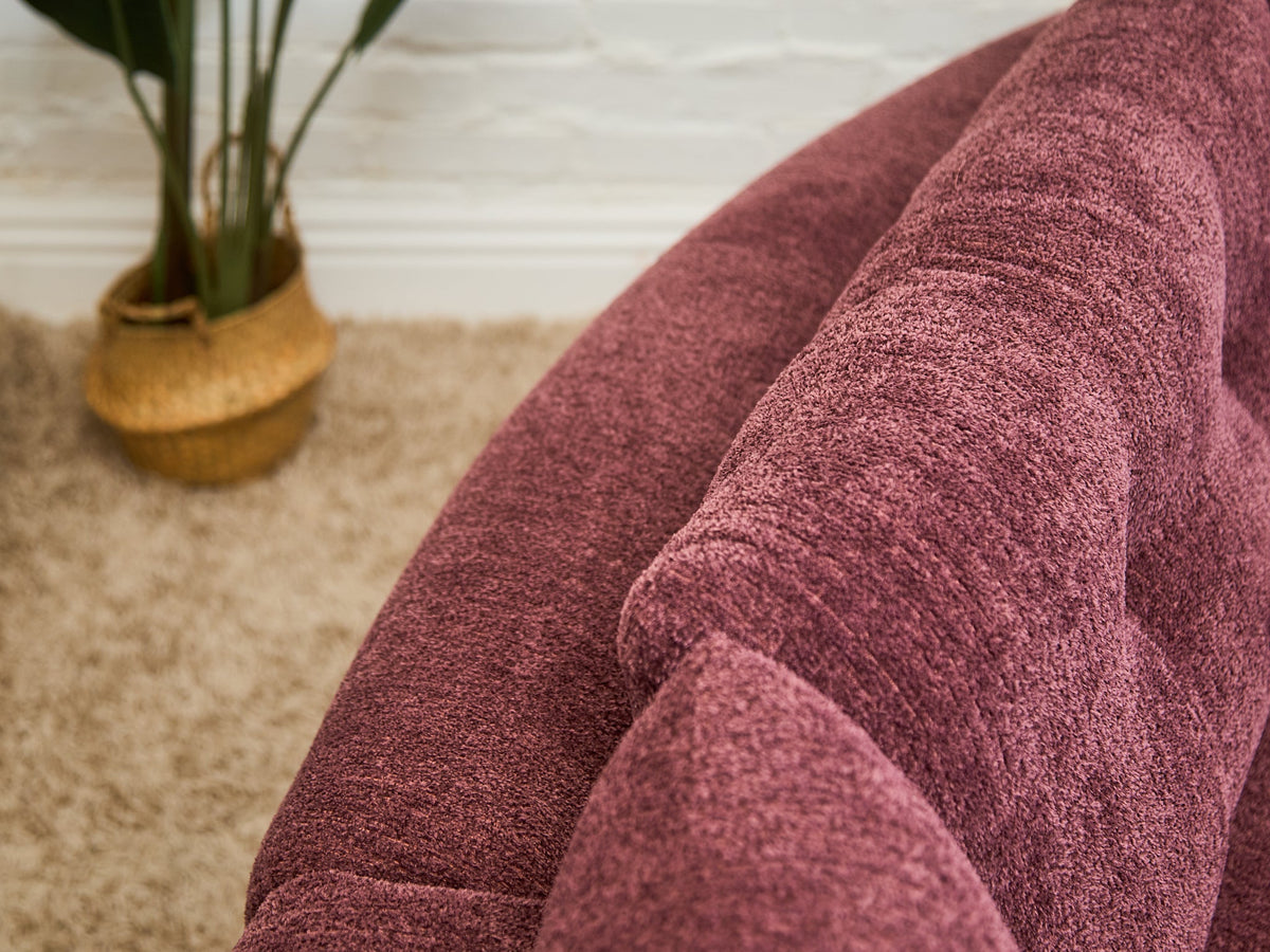 Harlow Sectional in Plum
