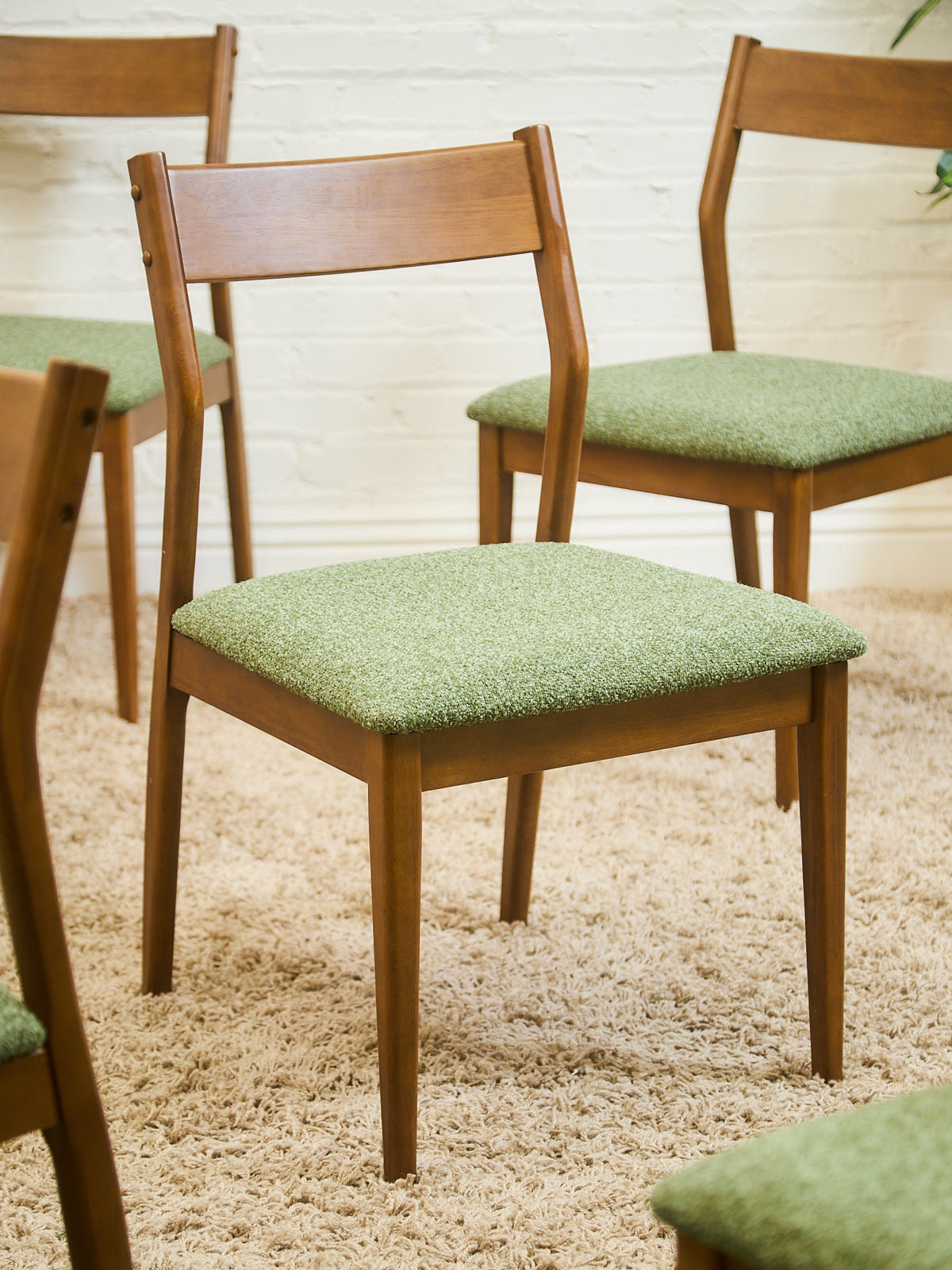 Harper Chair in Moss Green