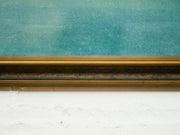 c. 1925 Art Deco Large Robert Atkinson Fox Dawn Lithograph Gold Wood Frame