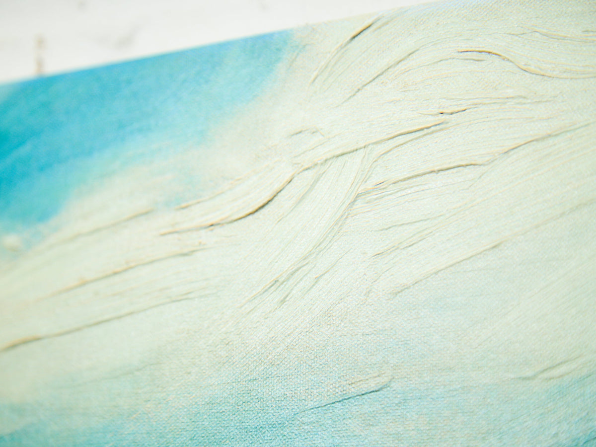 Coastal Houses on the Bluff Print on Canvas