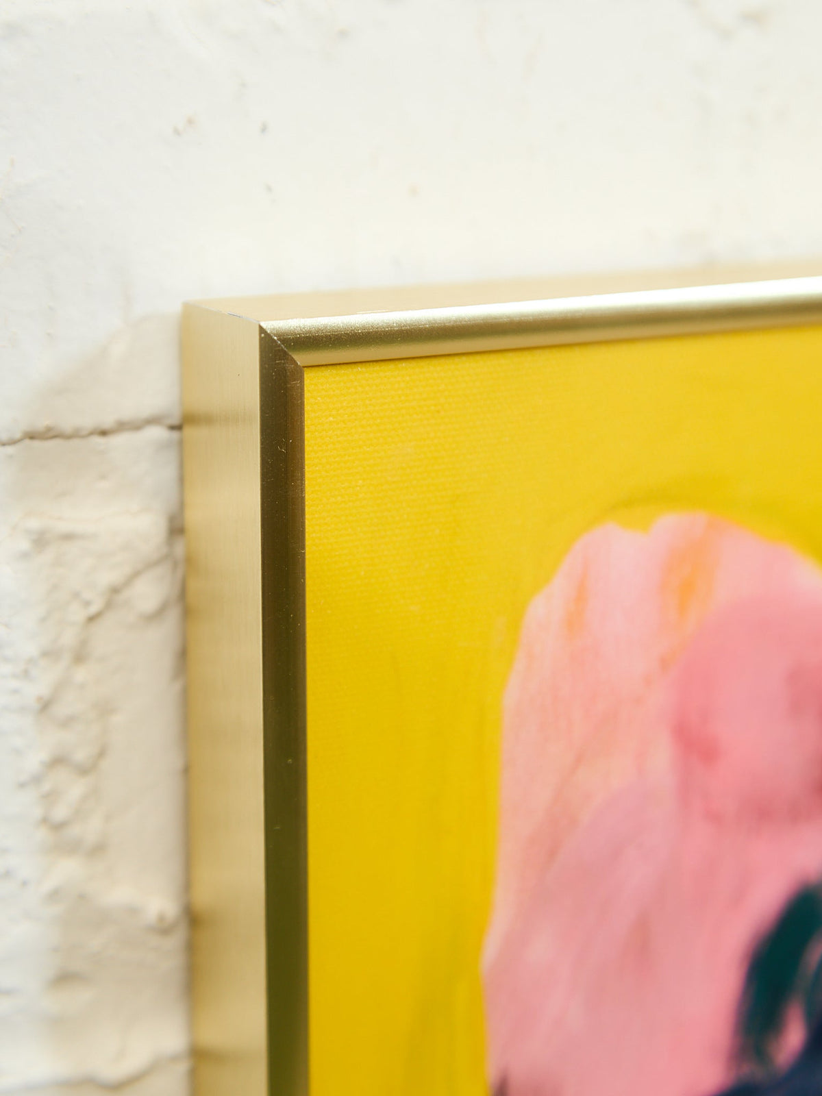 Bold Abstract Portrait in Vibrant Hues