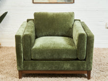 Lisette Armchair in Olive Moss