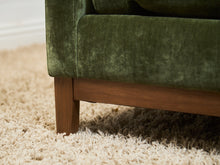 Lisette Armchair in Olive Moss