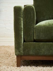 Lisette Armchair in Olive Moss