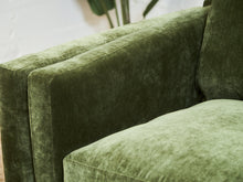 Lisette Armchair in Olive Moss