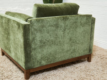 Lisette Armchair in Olive Moss