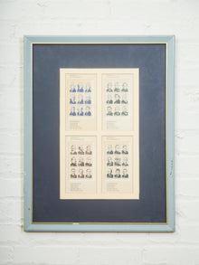 1986 Ameripex '86 United States postage stamps, Scott #2216-19 Framed
