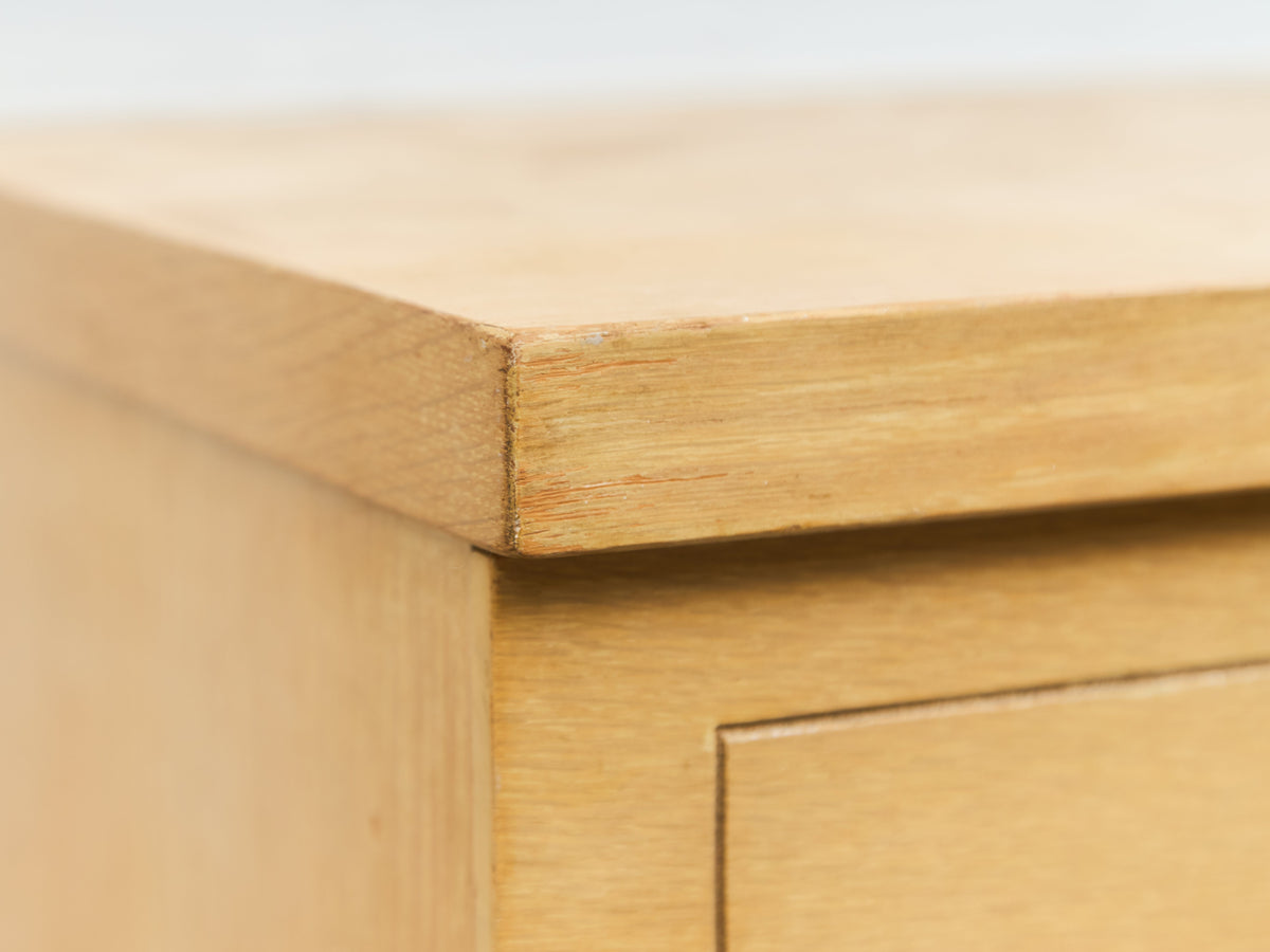 Blonde Vintage Highboy Dresser