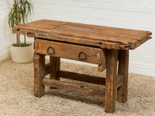 French utilitarian Rustic Antique Desk