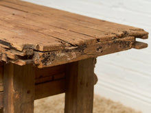 French utilitarian Rustic Antique Desk