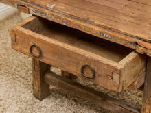 French utilitarian Rustic Antique Desk