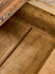 French utilitarian Rustic Antique Desk
