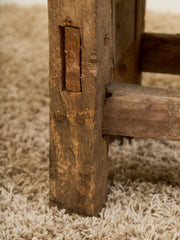French utilitarian Rustic Antique Desk