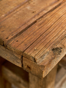 French utilitarian Rustic Antique Desk