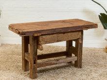 French utilitarian Rustic Antique Desk