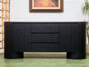 Milan Credenza in Black