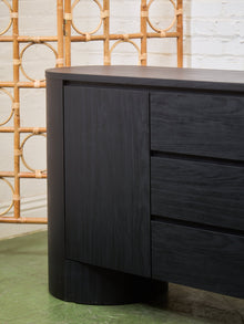 Milan Credenza in Black