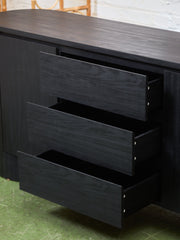 Milan Credenza in Black