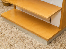 Vintage Double-Sided Adjustable Library Bookcase