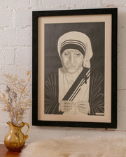 Mother Teresa in Pencil