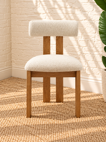 Kiki Dining Chair in Off White