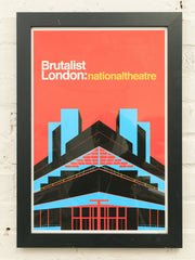 Brutalist London National Theater