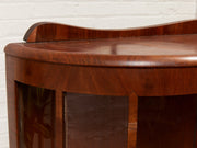 English Walnut Antique Curio