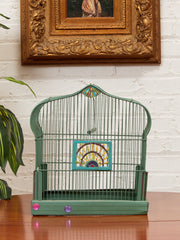 Bird Cage in Green