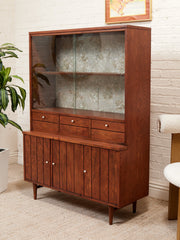 Mid Century Vintage Restored Hutch