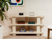 White Corner MCM Table
