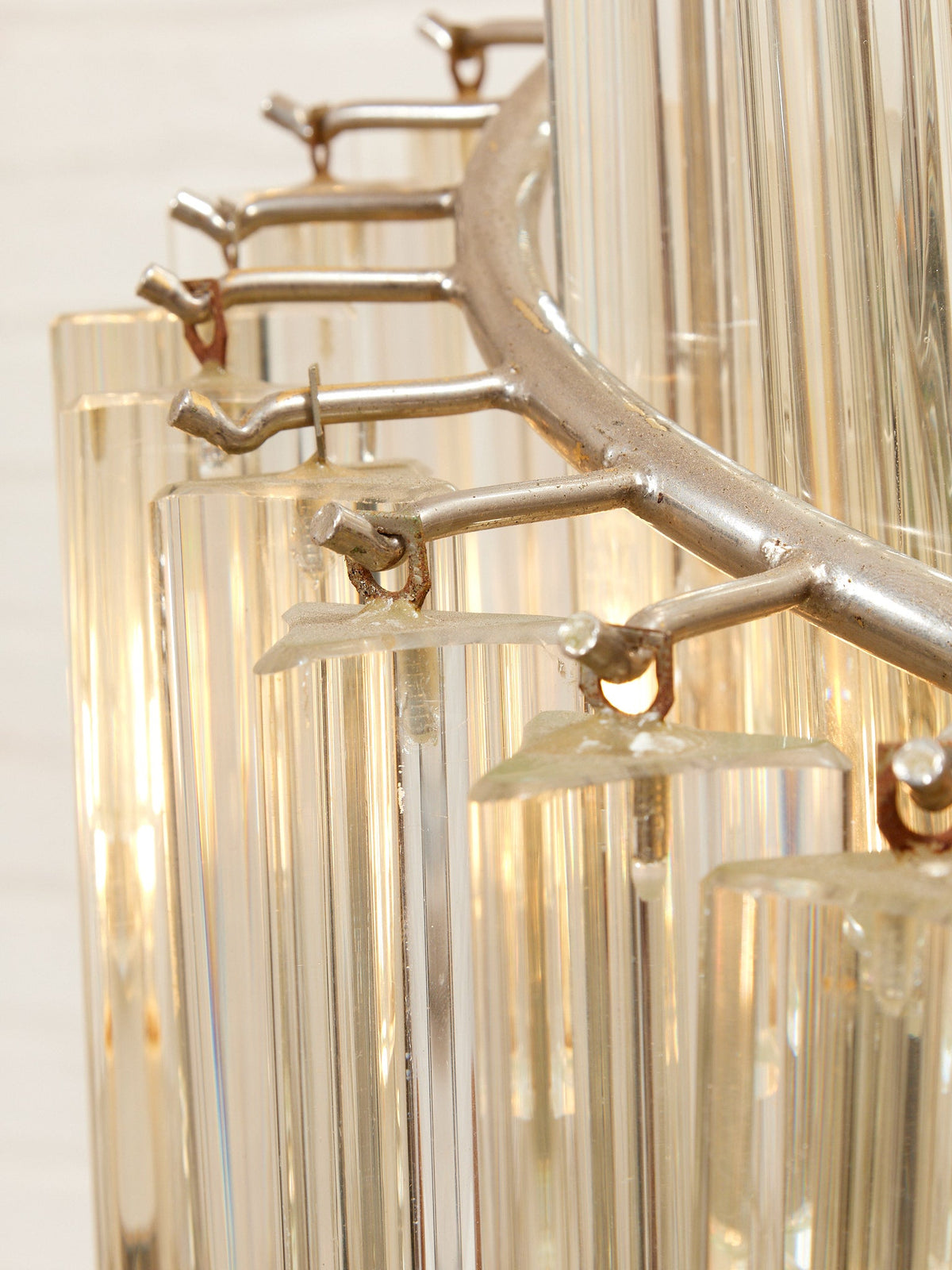 Spiral Art Deco Style Chandelier