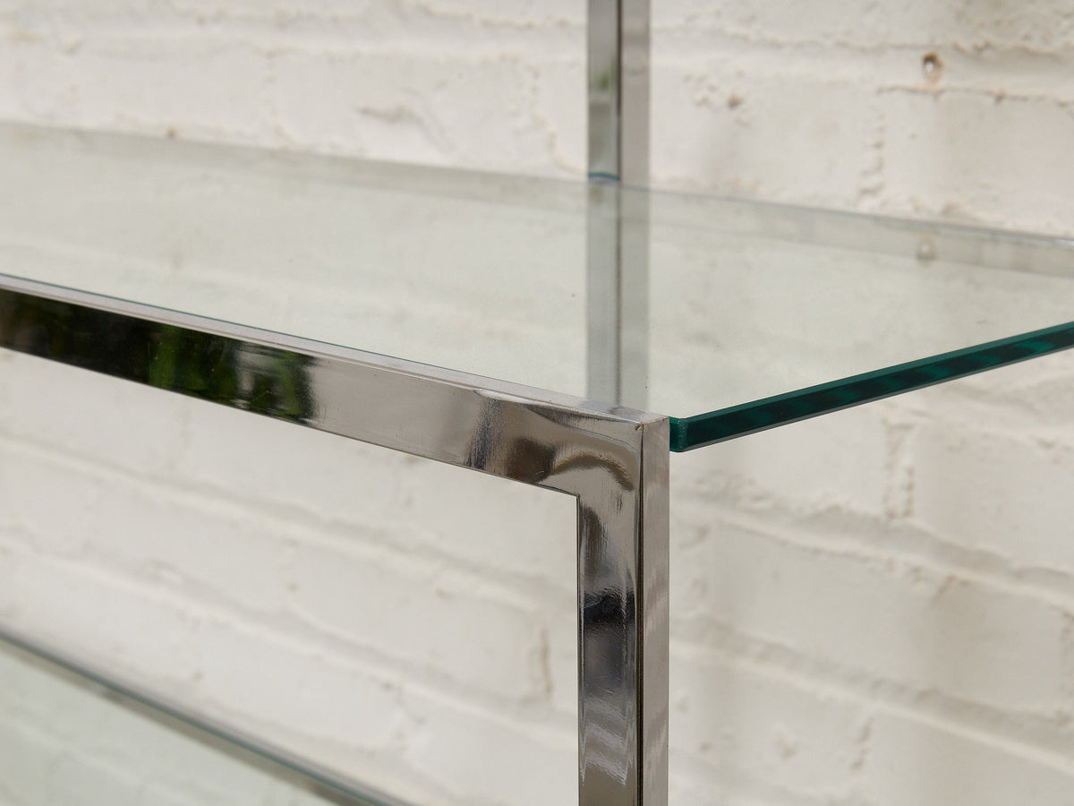 Chrome 70’s Style Shelf