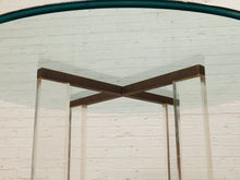 Philippe Jean French Style Mid-Century Modern Plexiglass Style Table