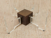 Philippe Jean French Style Mid-Century Modern Plexiglass Style Table