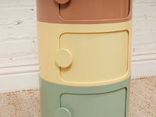 Mulitcolor Side Table with Drawers